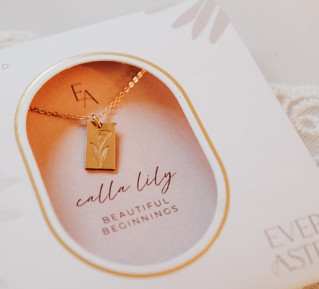 Calla Lily Necklace