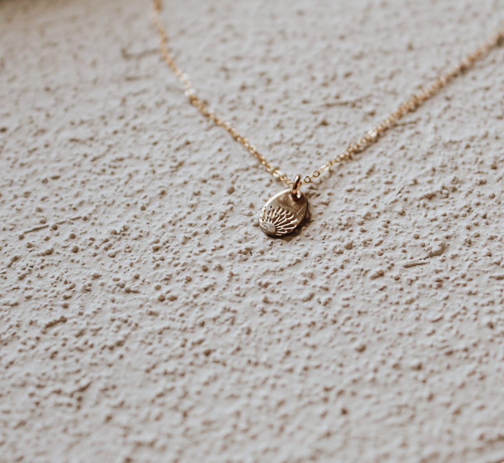Sunrise Oval Necklace