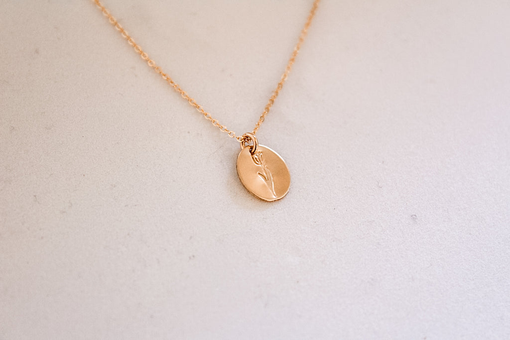 Oval Tulip Necklace