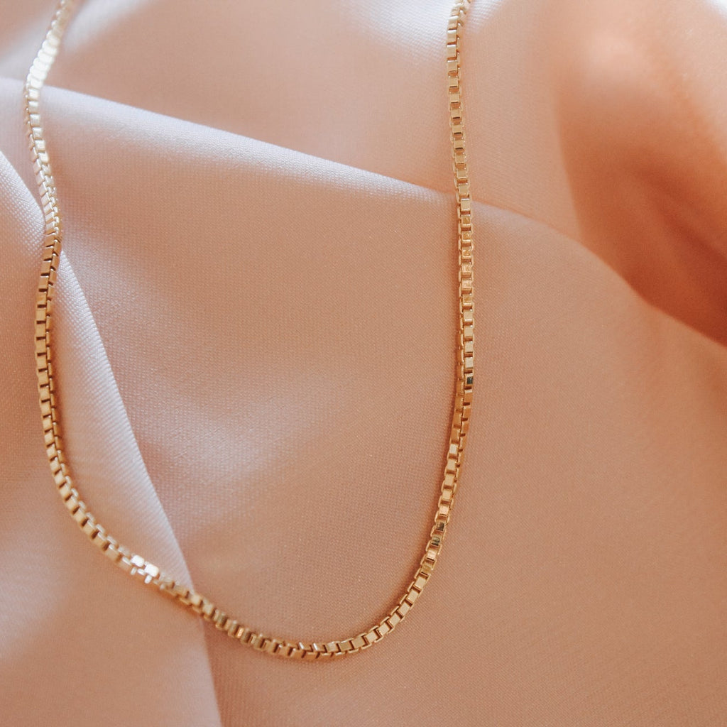 Box Chain Choker – Ever Aster - Main Image