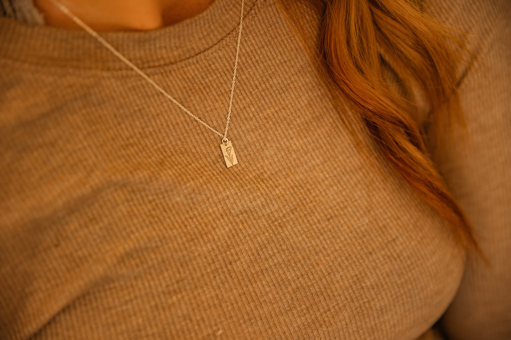 Calla Lily Necklace