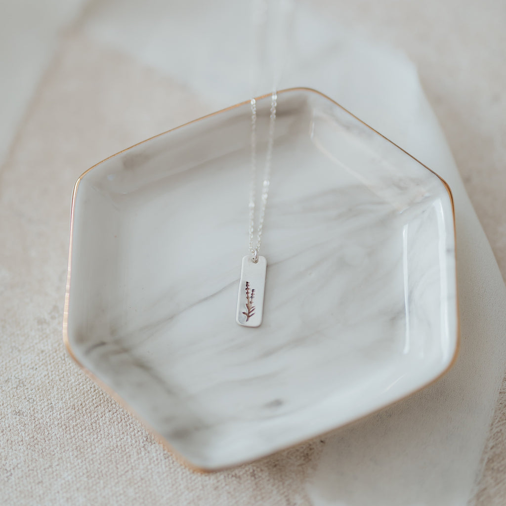 Lavender Bar Necklace