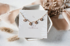 Mom of Wildflowers Charm Bracelet