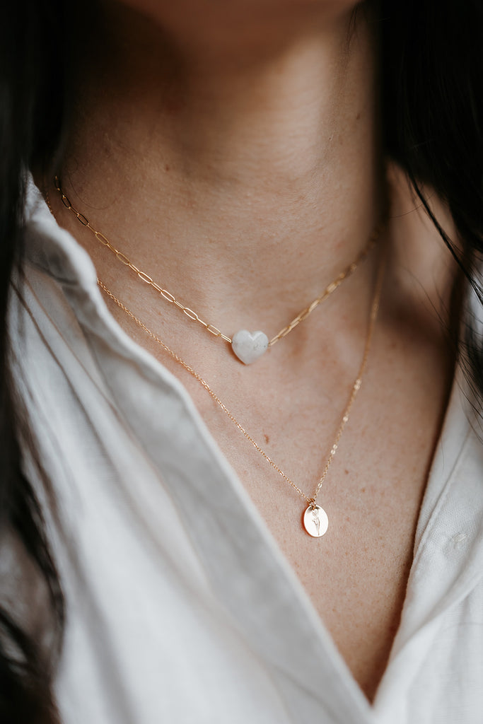Oval Tulip Necklace