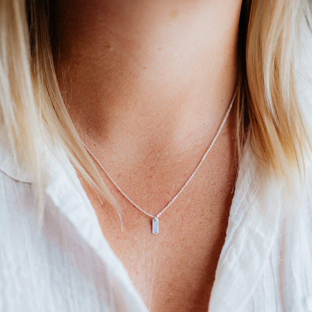 Sardine Tag Necklace
