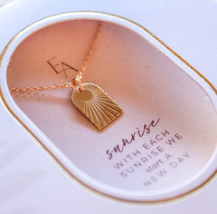 Sunrise Arch Necklace