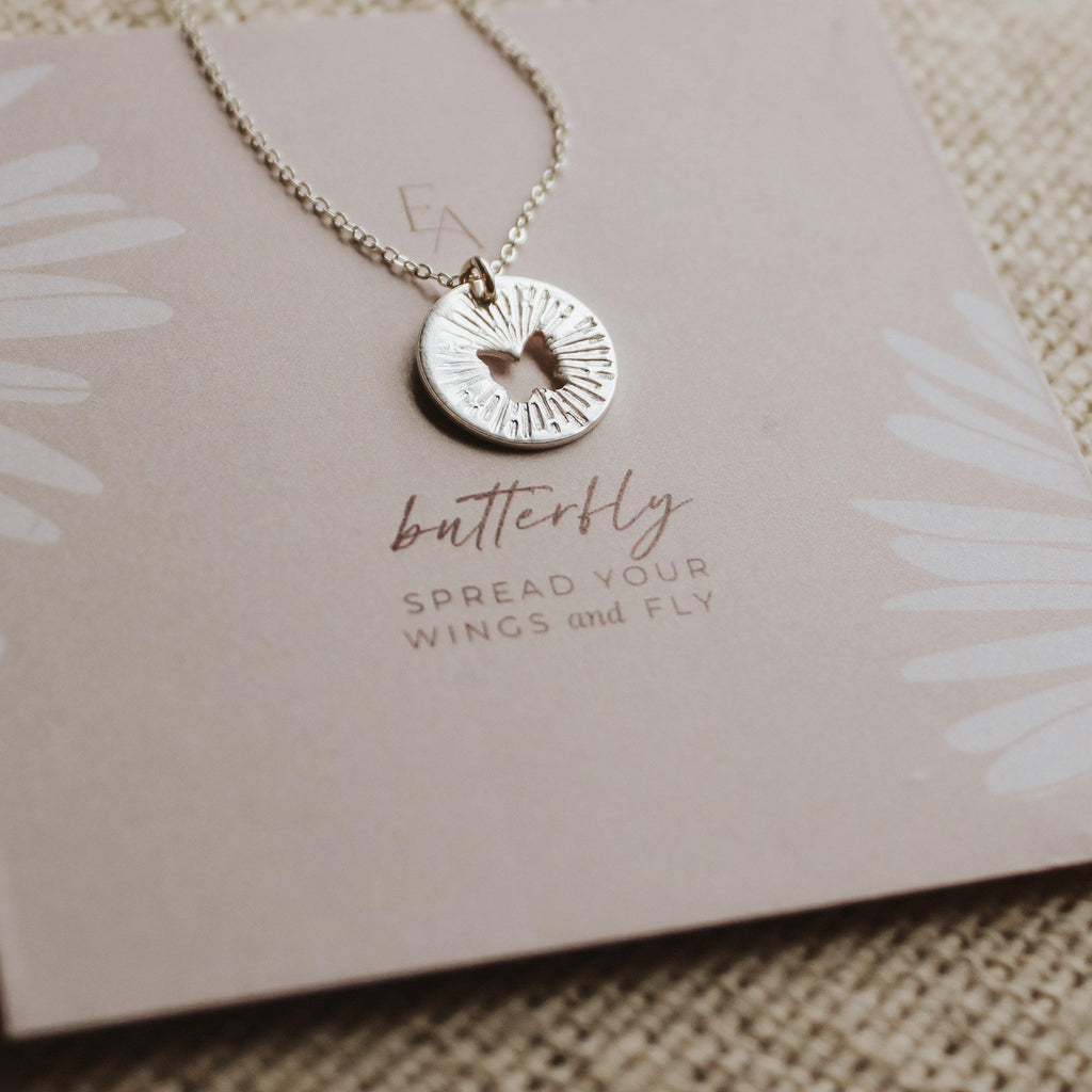 Butterfly Necklace - Hope on a Rope Jewelry