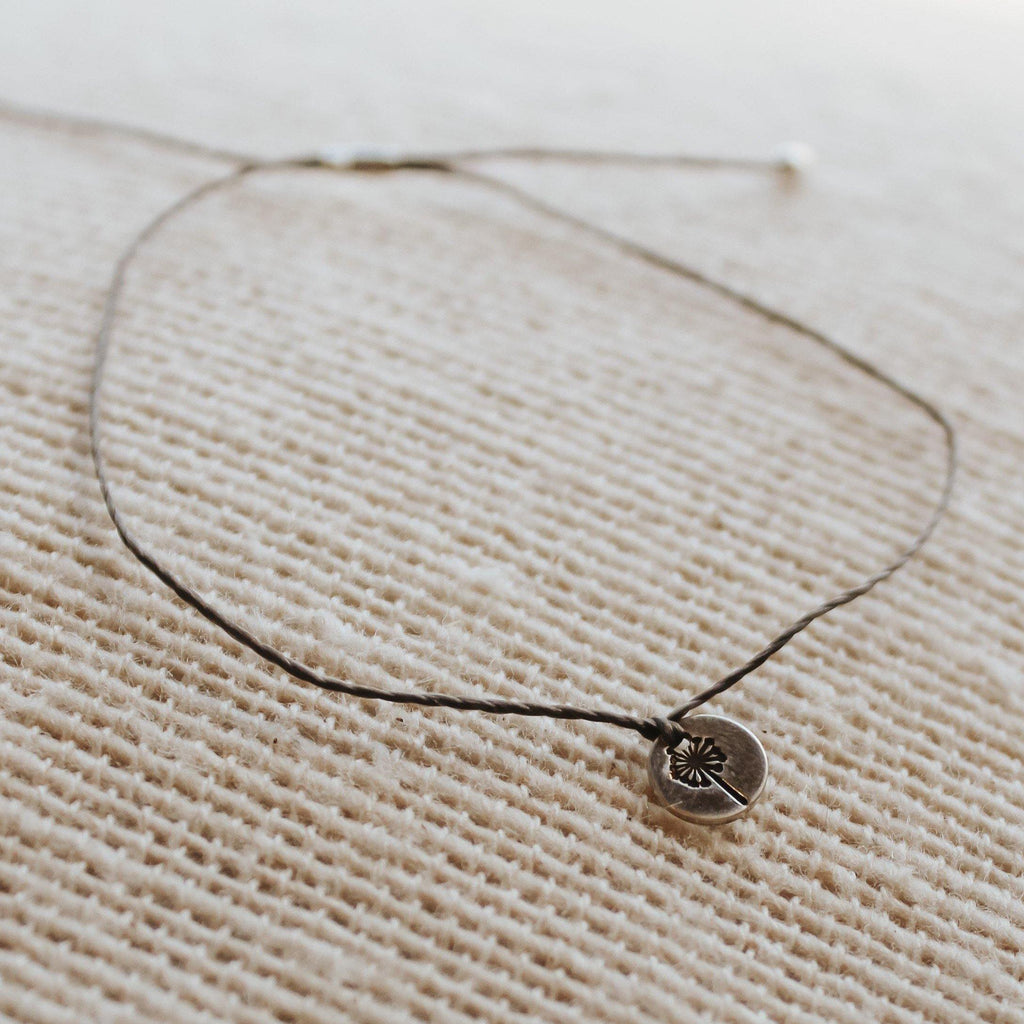 Dandelion Bracelet - Hope on a Rope Jewelry