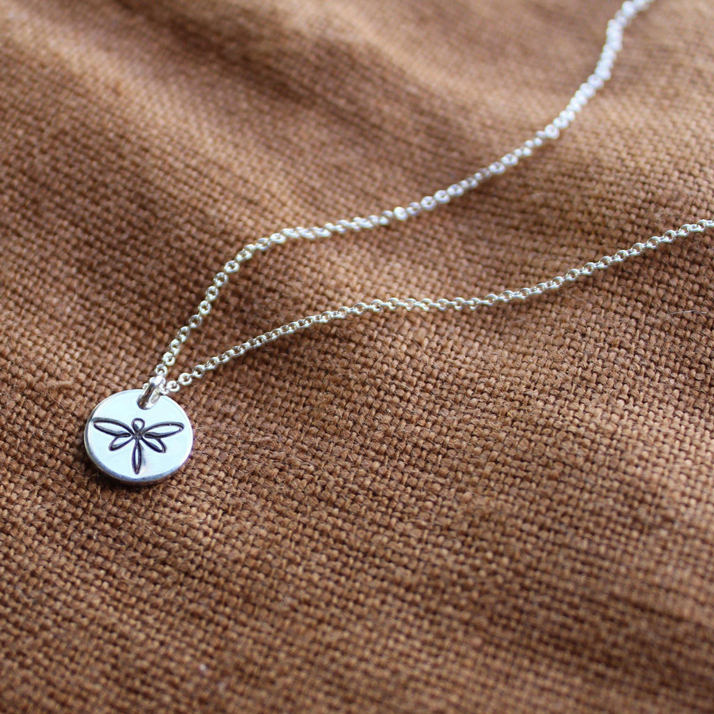 Dragonfly Necklace - Hope on a Rope Jewelry