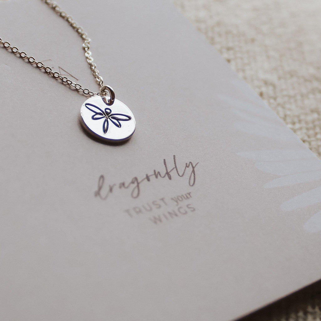 Dragonfly Necklace - Hope on a Rope Jewelry