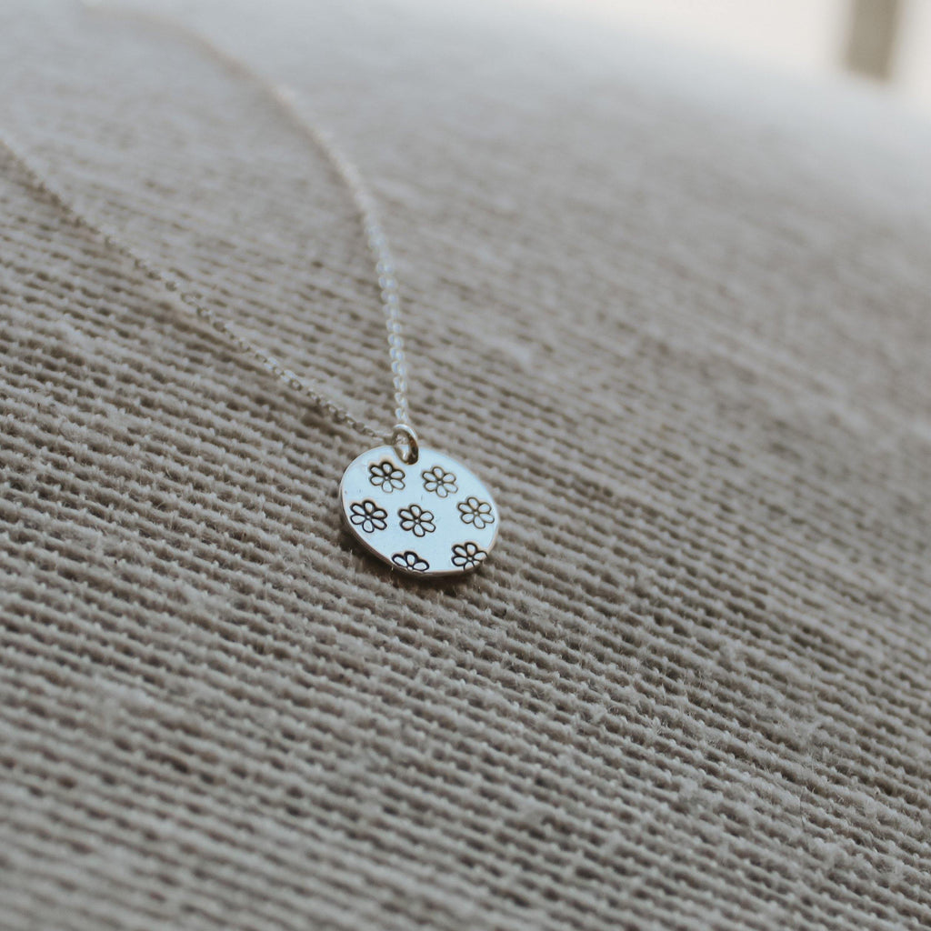 Daisy Pattern Necklace - Hope on a Rope Jewelry