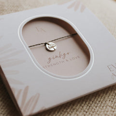 Ginkgo Bracelet - Hope on a Rope Jewelry
