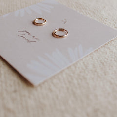 Loved Hoop Earrings - Hope on a Rope Jewelry