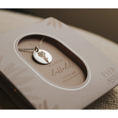 March Birth Flower Necklace- Daffodil