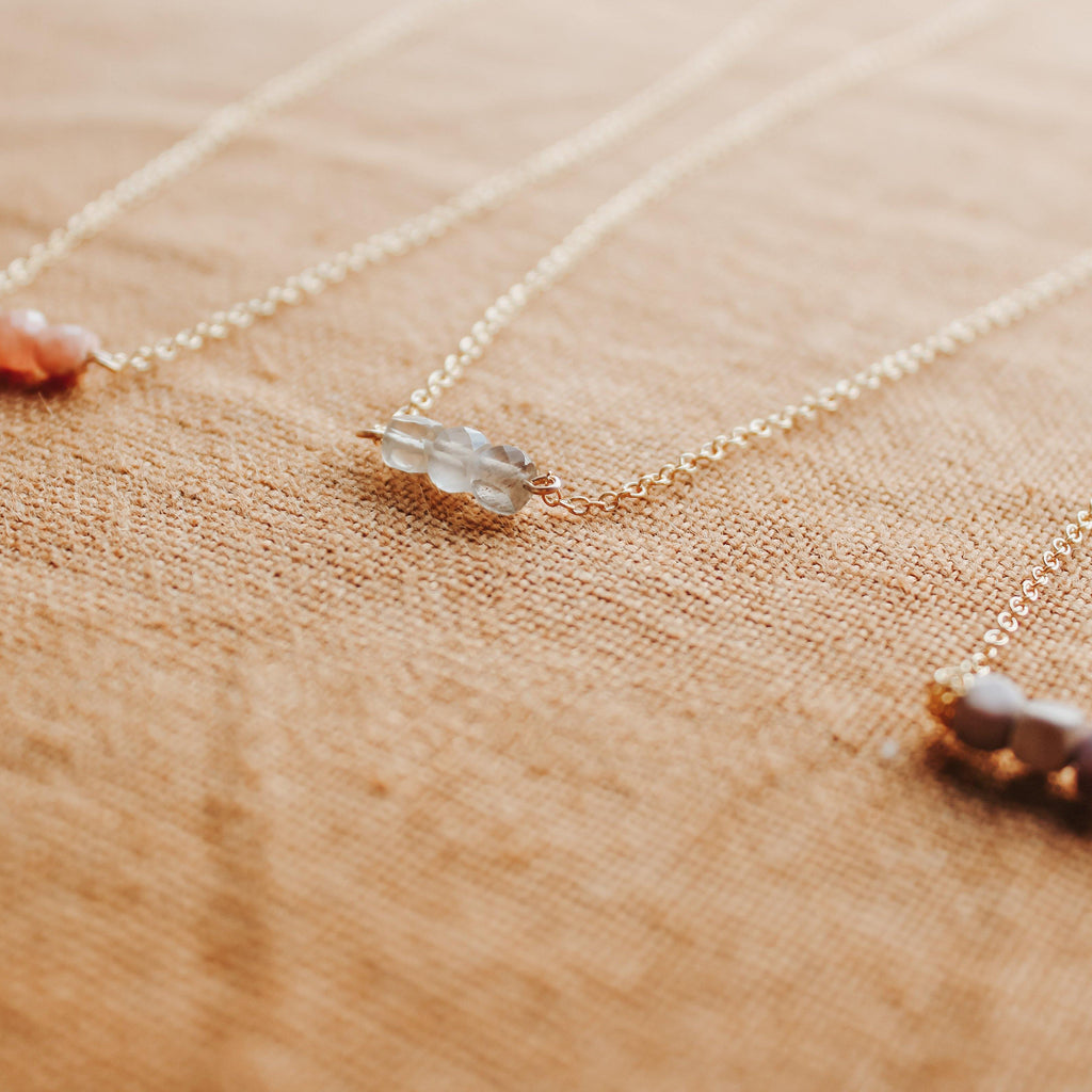 Moonstone Anne Necklace - Ever Aster