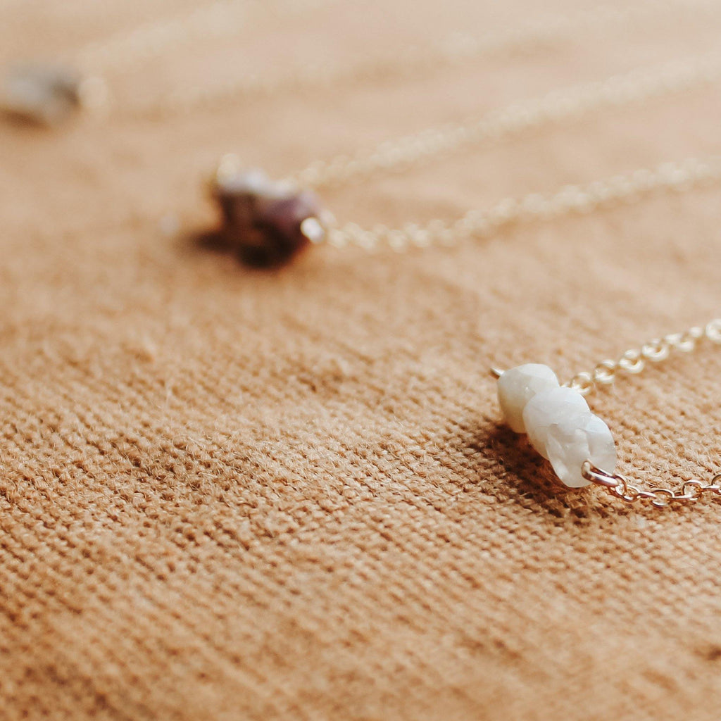 Morganite Anne Necklace - Hope on a Rope Jewelry
