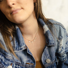Paperclip Charm Necklace - Design Your Own