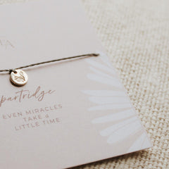 Partridge Fertility Bracelet - Hope on a Rope Jewelry