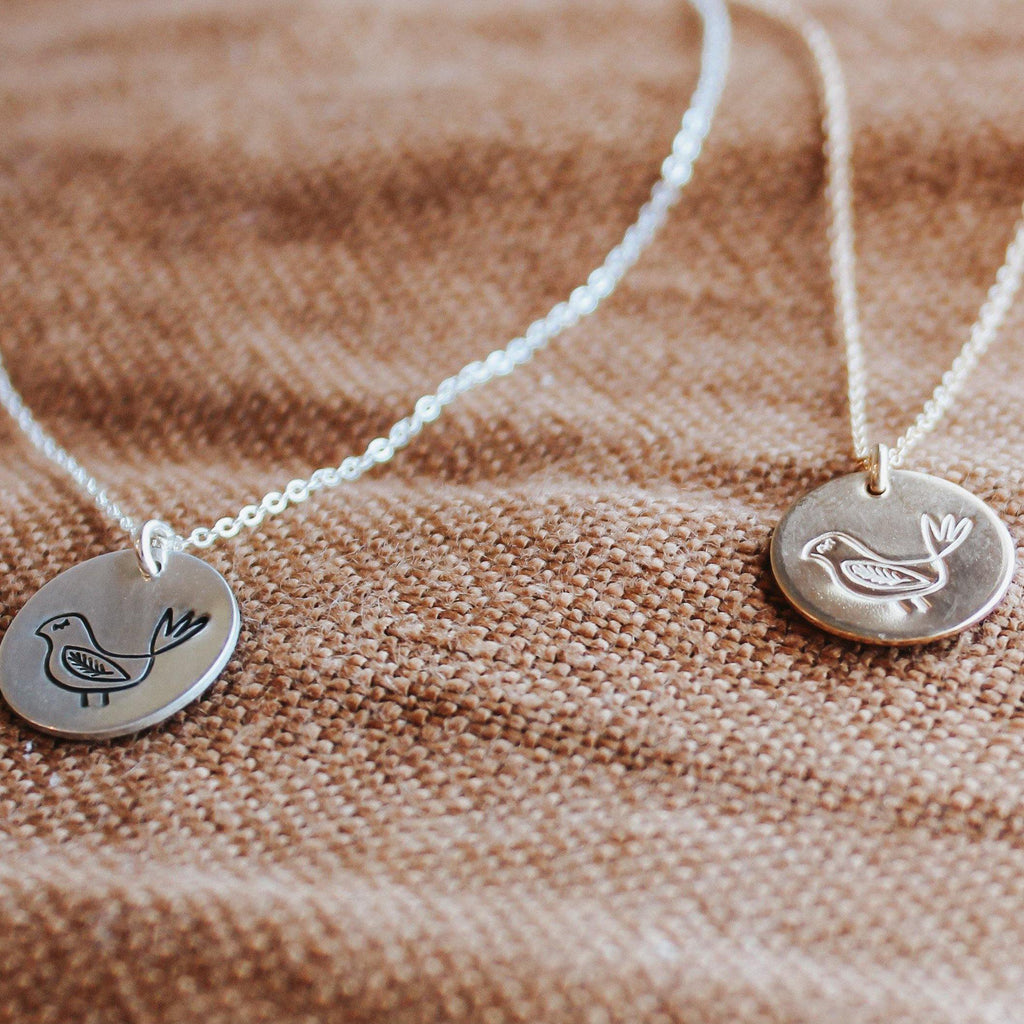 Partridge Fertility Necklace - Hope on a Rope Jewelry