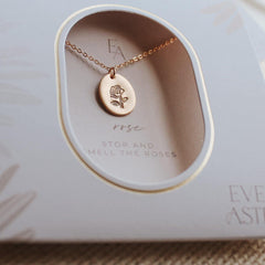 Rose Necklace - Hope on a Rope Jewelry