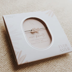 Rose Quartz Bracelet - Hope on a Rope Jewelry
