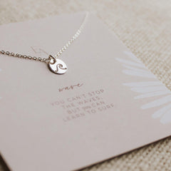 Wave Necklace - Hope on a Rope Jewelry