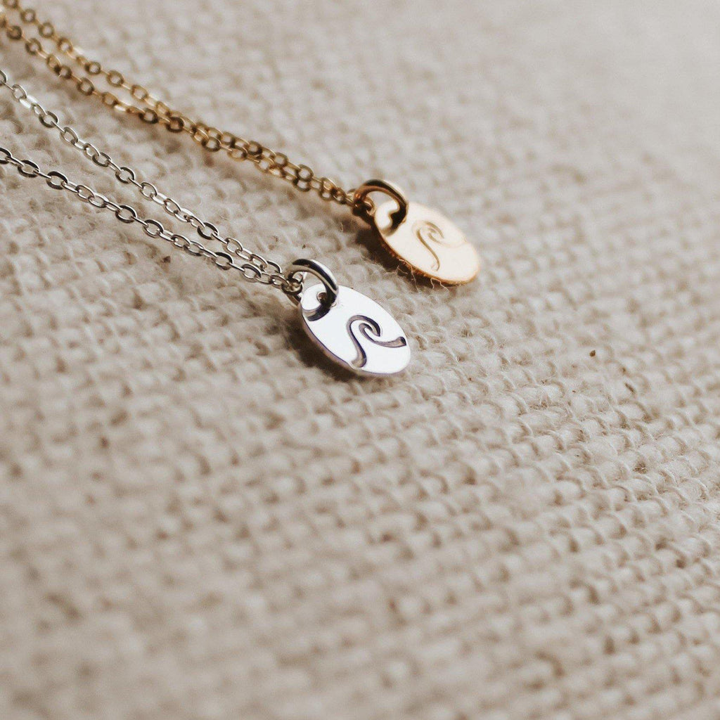 Wave Necklace - Hope on a Rope Jewelry