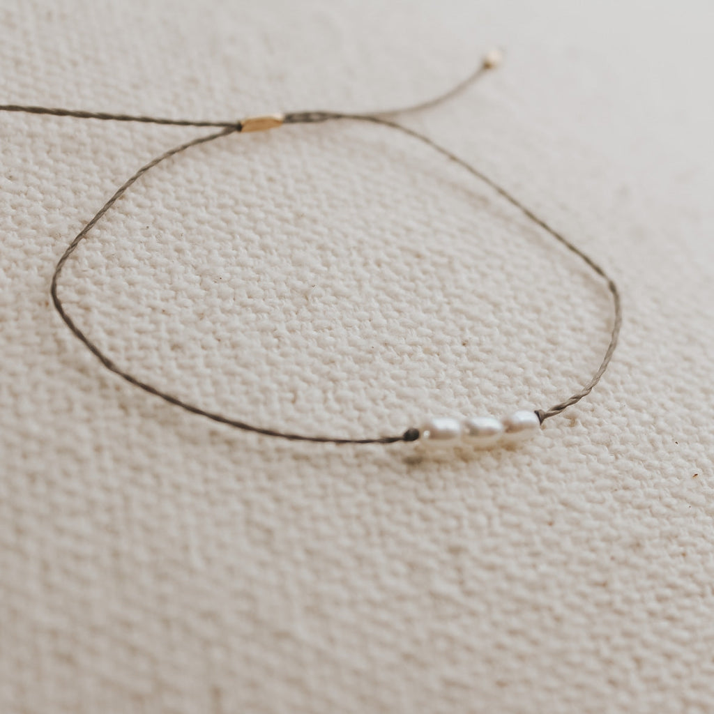 Pearl Cord Bracelet