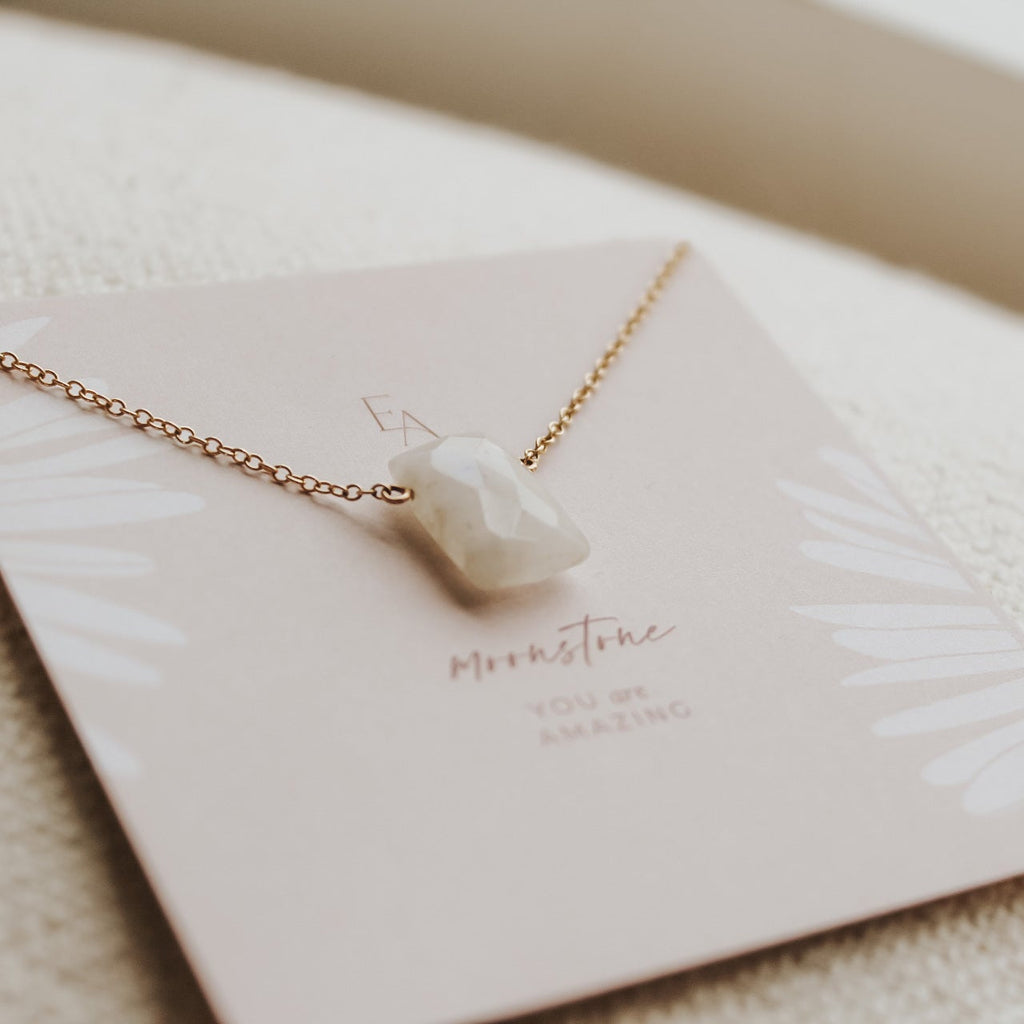 Moonstone Ice Necklace