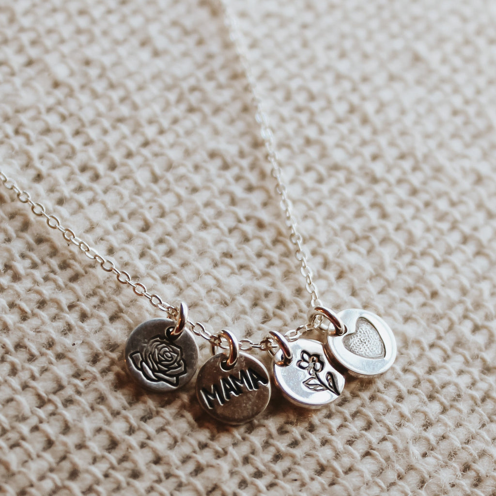 Tiny Charm Necklace Stack - Design Your Own