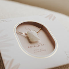 Moonstone Ice Necklace