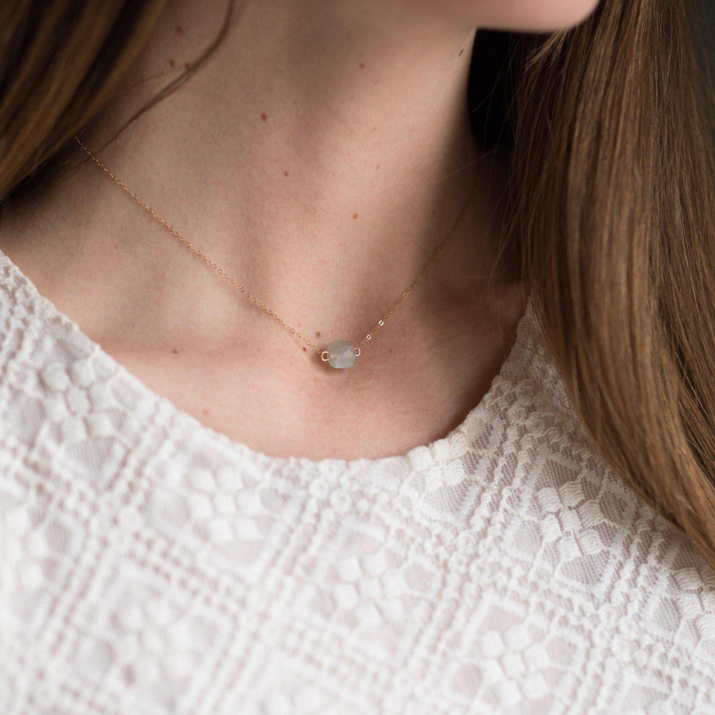 Moonstone Necklace - Hope on a Rope Jewelry