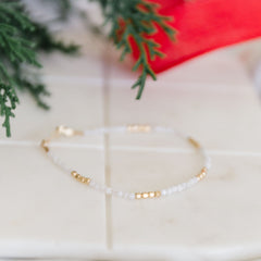 Moonstone Gemstone Bracelet