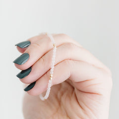 Rose Quartz Gemstone Bracelet